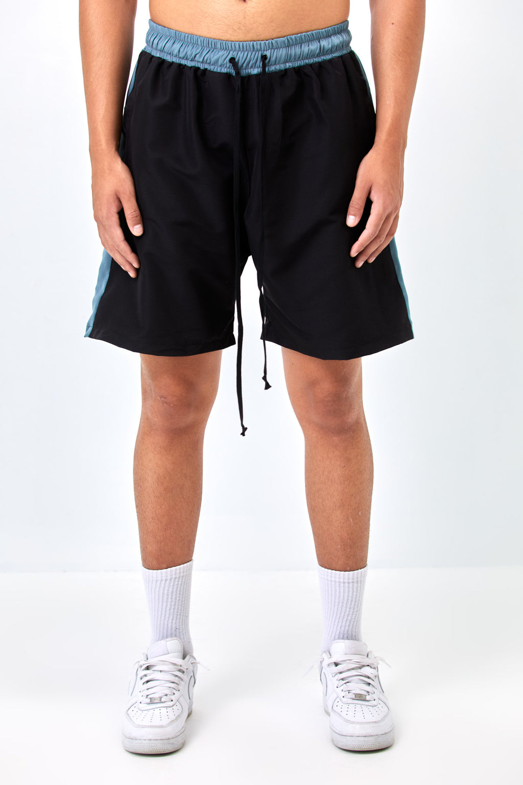 Core Side-Stripe Short - Black & Blue – Joseph Carl