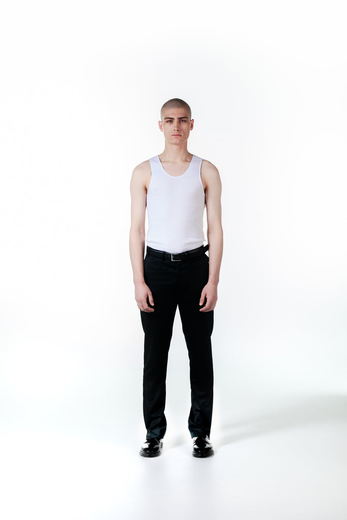 Black Split Trouser