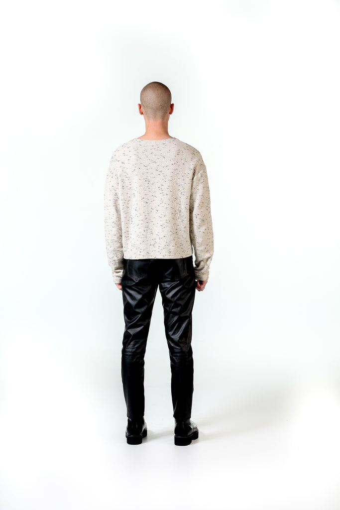 Distressed Knit - Oatmeal